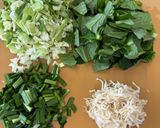 カルシウム、鉄分、野菜たっぷりお好み焼き作り方2写真