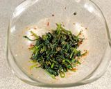ほうれん草の梅味噌和え作り方7写真