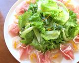 柚子香る♪帆立と生ハムのカルパッチョ作り方5写真