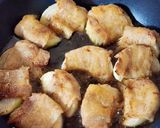 甘辛!玉ねぎと豚バラの肉巻き!作り方4写真