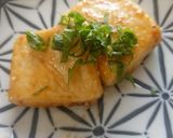 外カリ中ふわ♡豆腐ステーキバター醤油作り方6写真