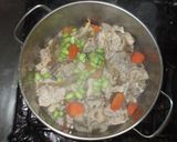 蓮根ごぼう煮物♪簡単豚肉根菜煮物作り方10写真