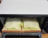 キャベツとチーズのトースト🍞作り方4写真