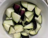 肉無チクワクリーミー梅ガパオ味野菜炒め作り方6写真