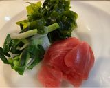 鮪と分葱の辛子酢味噌和え作り方4写真