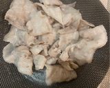 豚肉と長ねぎの梅肉和え作り方2写真