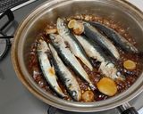 酒のあて/イワシのオリーブオイル醤油煮作り方6写真