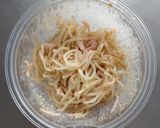 レンジで簡単☆もやしとハムの中華サラダ。作り方5写真