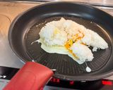 大根菜のピリ辛納豆チャーハン作り方2写真