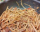 牛肉入りきんぴらごぼう美味作り方3写真
