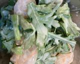 年末年始に!海老と春菊のかき揚げ作り方3写真