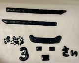 ドクターイエロー✖️かぼちゃと桃のケーキ作り方5写真