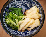 行列うどんそば🍜あげとニラのきざみうどん作り方2写真