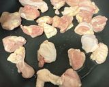 鶏もも肉とナスの甘酢炒め作り方4写真