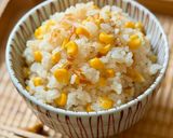 ☆とうもろこしのバター醤油炊き込みご飯☆作り方7写真