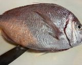 魚料理・おもてなし主菜★チコ鯛のアクアパッツァ作り方1写真