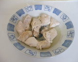 ☆きゅうりと鶏肉のザーサイ和え☆作り方2写真