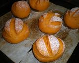 朝食に充実野菜なパン♪（レンジパン）作り方15写真
