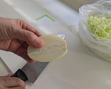 マヨネーズとお酢で作るコールスローサラダ作り方3写真