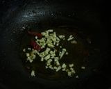 たことオリーブのトマトパスタ作り方1写真