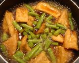 厚揚げといんげんの煮物作り方2写真