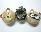 クルクルラップおにぎり☆動物さん弁当作り方7写真