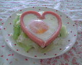 簡単♥かわいいハートの目玉焼き♥作り方9写真