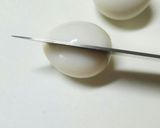 お弁当に♪うずらの卵でカエルくん！作り方1写真