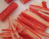 簡単★　ほっとする味　かに玉風ニラ玉作り方1写真