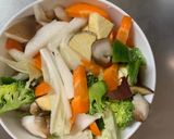 お一人様オイトマト味根菜たっぷり野菜炒め作り方11写真