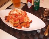●簡単☆なすのトマトパスタ●作り方5写真