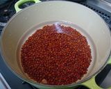 甘さ控えめふっくら粒あん作り方1写真