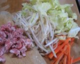 我が家の☆そばめし☆作り方1写真