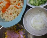 子供の好きなマカロニサラダ作り方1写真