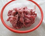 焼肉のタレで？！ビーフストロガノフ！作り方2写真