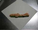 ささみとにんにくの芽の春巻き作り方3写真