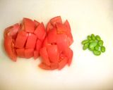 トマトと卵の冷やし中華作り方1写真