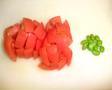 トマトと卵の冷やし中華作り方1写真