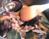 お鍋１つで、なす、かぼちゃ、豚肉の炒め煮作り方4写真