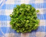 いんげんのしそ味噌作り方1写真