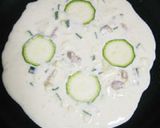 ズッキーと胡桃のおかずパンケーキ作り方7写真