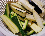 和風★ズッキーニと茄子の味噌炒め作り方1写真