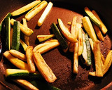 和風★ズッキーニと茄子の味噌炒め作り方2写真