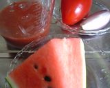 私の夏をクールにする、真っ赤な情熱スープ作り方1写真
