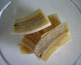 タイ風デザート♡バナナのココナッツミルク作り方1写真