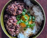 発酵あんこのある卵かけご飯作り方2写真