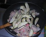 豚肉とナスの辛味炒め作り方6写真