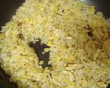 簡単パラパラかに（かま）とレタスの炒飯作り方3写真