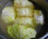 ヘルシー　豆腐と鮭の和風ロールキャベツ作り方7写真