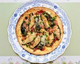 ランチ!ジャンボ椎茸のピザトルティーヤ作り方6写真
